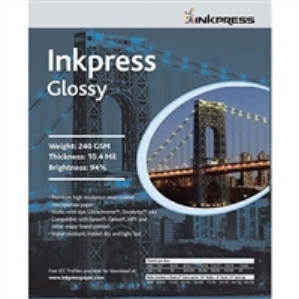 INKPRESS Glossy 11"x17" 50 Sheets