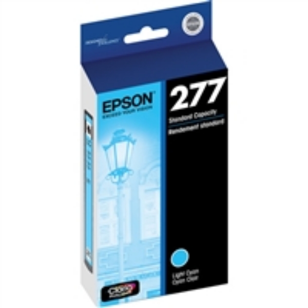 EPSON (277) Claria Photo HD Lt. Cyan Ink Cartridge For Expression Photo XP 850   T277520
