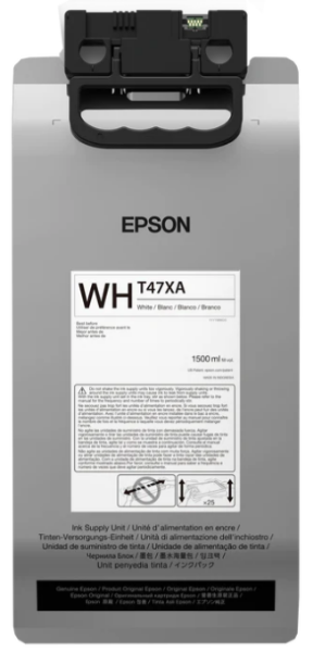 Epson UltraChrome T47 White Ink for F3070 - 1.5L Bag