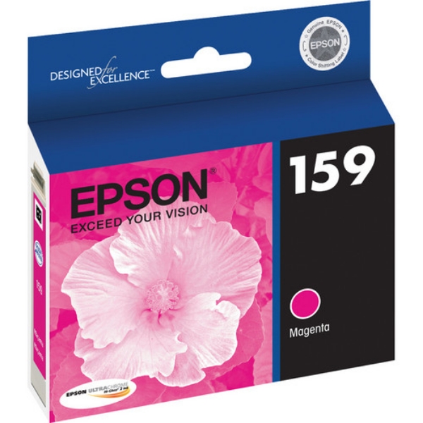 Epson 159 UltraChrome Hi Gloss Ink Magenta for Stylus R2000 T159320