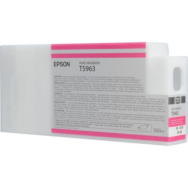 Epson UltraChrome HDR Ink Vivid Magenta 350ml for Stylus Pro 7700, 7890, 7900CTP, 7900, 9700, 9890, 9900, WT7900 - T596300