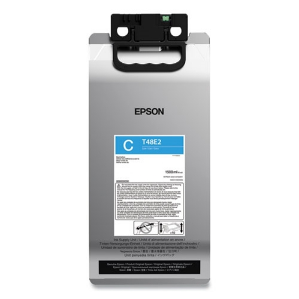 Epson (T48E) UltraChrome RS High Yield Cyan Ink 1.5L for SureColor R5070PE