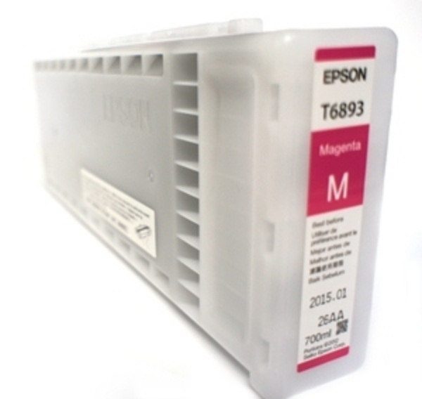 Epson UltraChrome GS2 Magenta Ink Cartridge 700ml for S30670, S50670, S50675, S30675 T689300