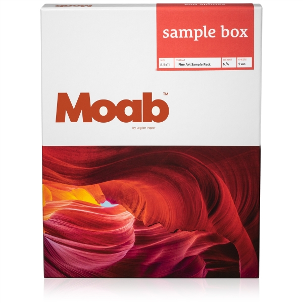 Moab Digital Fine Art Sample Pack 8.5"x11" - 20 Sheets