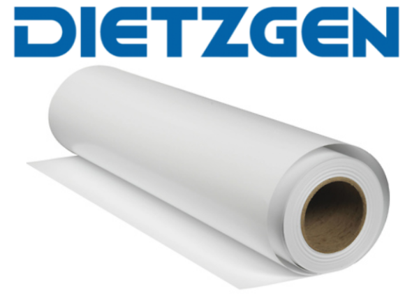 Dietzgen 745 24LB Inkjet Coated Matte Paper 2in Core 24"x300' Roll