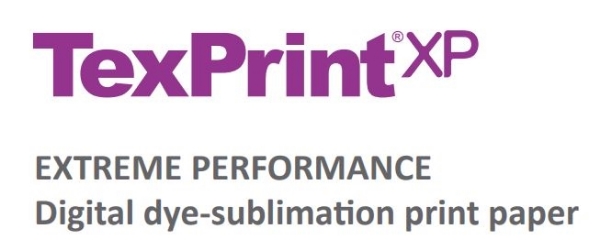 Beaver TexPrint XP 105 Extreme Performance Dye-Sub Paper 105gsm 3" Core 54"x393' Roll