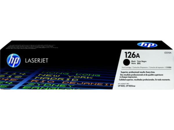 HP 126A Black LaserJet Toner Cartridge for HP LaserJet Pro 100, CP1025nw, M275, M175nw - CE310A