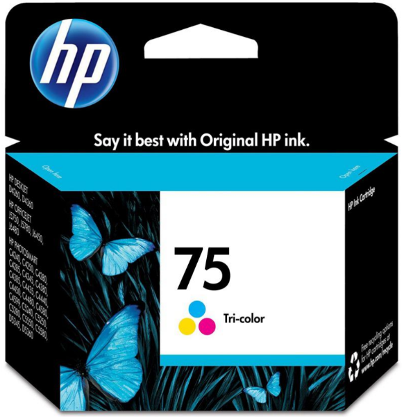 HP 75 Tri-color Inkjet Print Cartridge - CB337WN