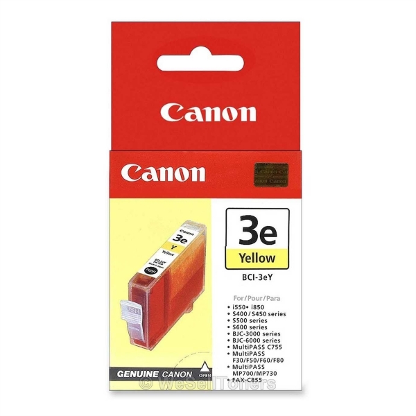 Canon BCI-3eY Yellow Ink Tank