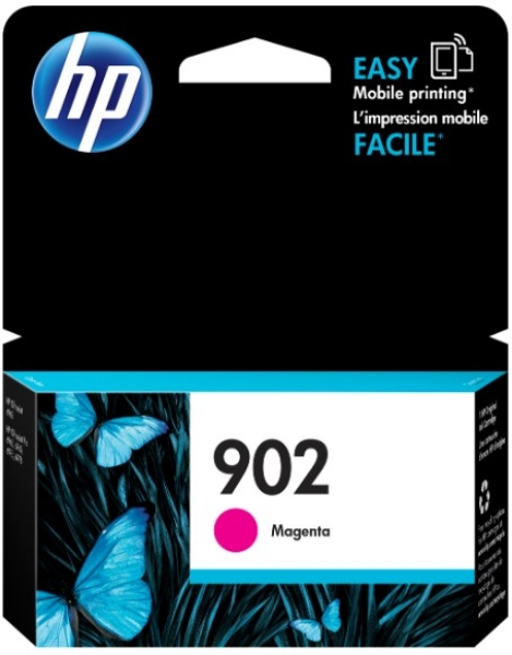 HP 902 Magenta Original Ink Cartridge for HP OfficeJet Pro 6968, 6978 - T6L90AN		