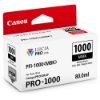 Canon PFI 1000MBK Matte Black Ink Tank 80ml for imagePROGRAF PRO 1000 0545C002AA	